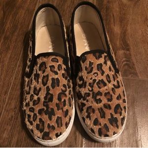 Rockin’ Cheetah Leopard faux fur Sneakers